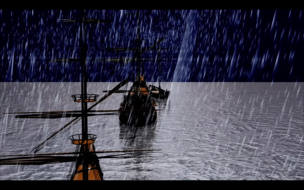 British Library example 4, boats in the rain